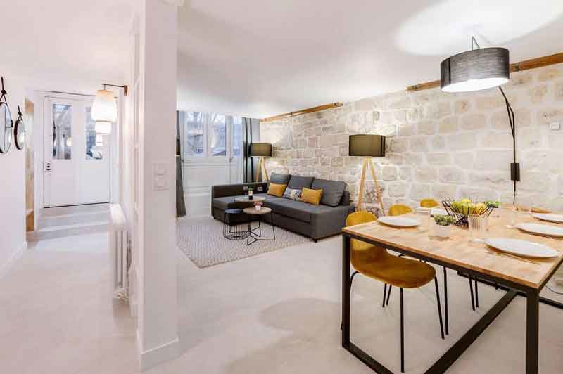 Superbe appartement de charme sur l'île de la Cité Paris